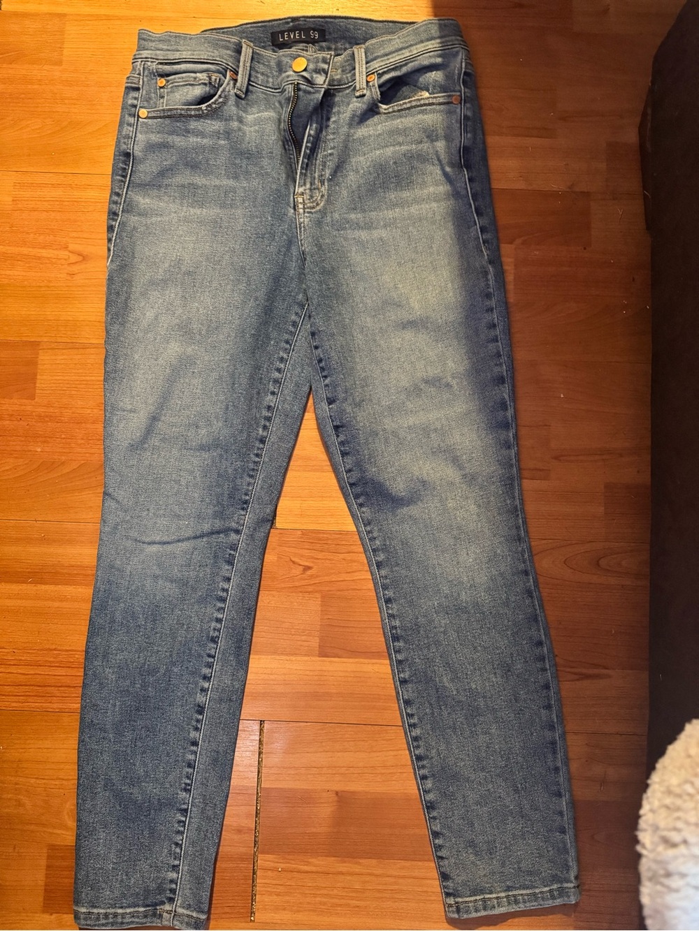 Level 99 Women's Light Blue Skinny Jeans